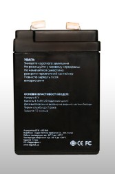 6V-5.2Ah аккумулятор для фонаря (повышенной емкости)