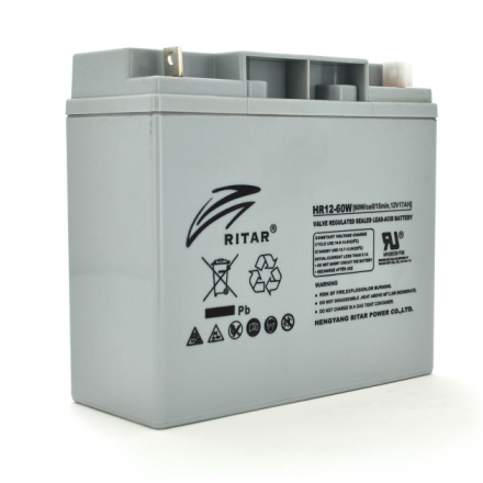 RITAR HR1260W 12V 17Ah АКБ опис, відгуки, характеристики