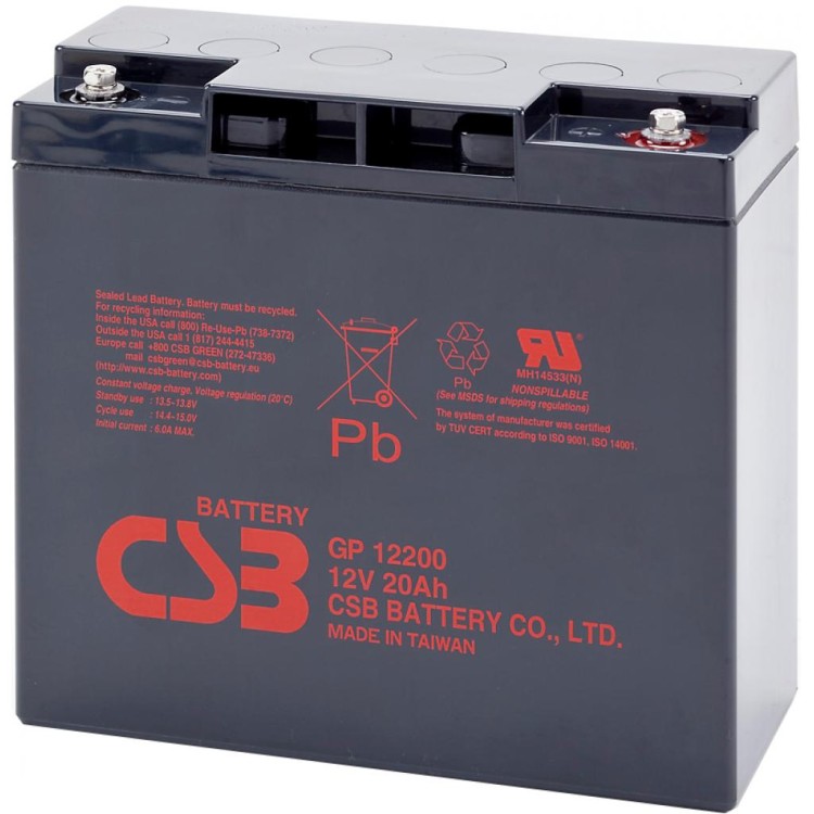 Аккумулятор gp12200 wbr