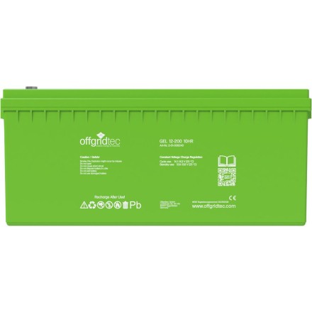 Offgridtec GEL 12V 200Ah (Німеччина)  опис, відгуки, характеристики