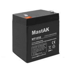 MastAK MT1255 12V 5.5Ah, 12В 5.5 Ач АКБ