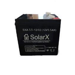 SolarX SXA5.5-12 12V 5.5Ah, 12В 5.5Ач АКБ
