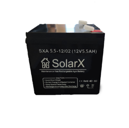 SolarX SXA5.5-12 12V 5.5Ah, 12В 5.5Ач АКБ опис, відгуки, характеристики