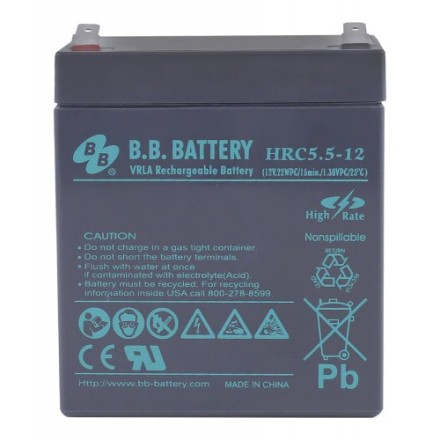 BB Battery HRC5.5-12/T2 АКБ