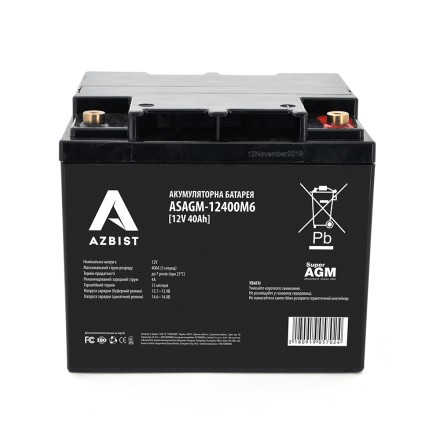 Azbist ASAGM-12400M6 АКБ опис, відгуки, характеристики