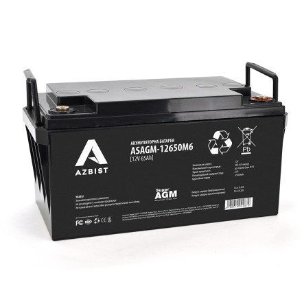 Azbist ASAGM-12650M6 АКБ опис, відгуки, характеристики