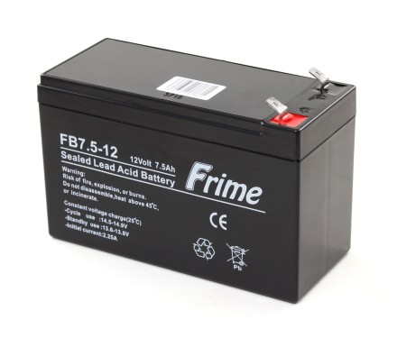 Frime FB7.5-12 АКБ 12V 7.5Ah, 12В 7.5 Ач опис, відгуки, характеристики