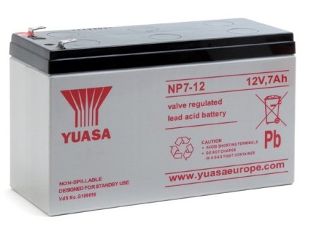 12v-7ah battery Yuasa NP7-12L-АНГЛІЯ акумулятор 12v7ah опис, відгуки, характеристики
