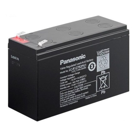 Panasonic 12V 7.2Ah (LC-R 127 R2 PG1) 12V 7.2Ah, 12В 7.2Ач АКБ