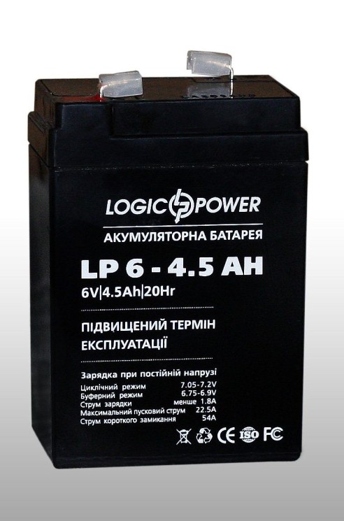 Аккумулятор для фонаря 6v