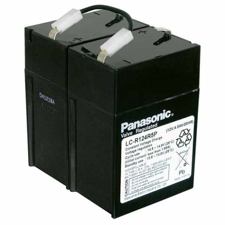 Panasonic 12V 4.5Ah (LC-R 124 R5 PD) 12V 4.5Ah, 12В 4.5Ач АКБ опис, відгуки, характеристики