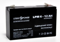 6V 12Ah, 6V12Ah LogicPower LP6-12 ah