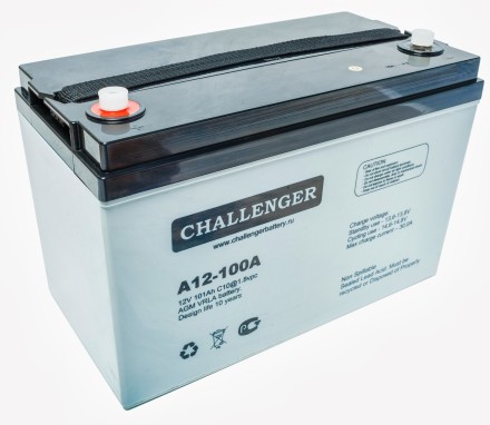 Challenger A12-100 АКБ