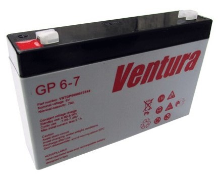Ventura GP 6-7 (6V 7Ah, 6В 7Ач) опис, відгуки, характеристики