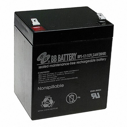 BB Battery BP5-12/T1 АКБ опис, відгуки, характеристики