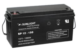 SUNLIGHT SPB (SPa) 12 - 150 АКБ 12V 150Ah, 12В 150Ач