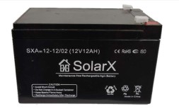 SolarX SXAm12-12 12V 12Ah, 12В 12Ач АКБ