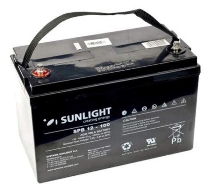 SUNLIGHT SPB (SPa) 12 - 100 АКБ 12V 100Ah, 12В 100Ач опис, відгуки, характеристики