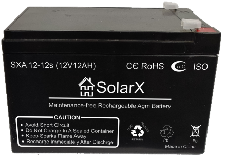 SolarX SXA12-12s 12V 12Ah, 12В 12Ач АКБ опис, відгуки, характеристики