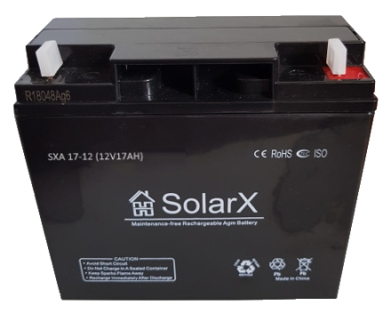 SolarX SXA17-12 12V 17Ah, 12В 17Ач АКБ опис, відгуки, характеристики