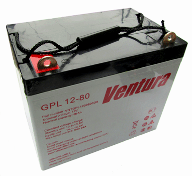 Ventura GPL 12-80 L АКБ