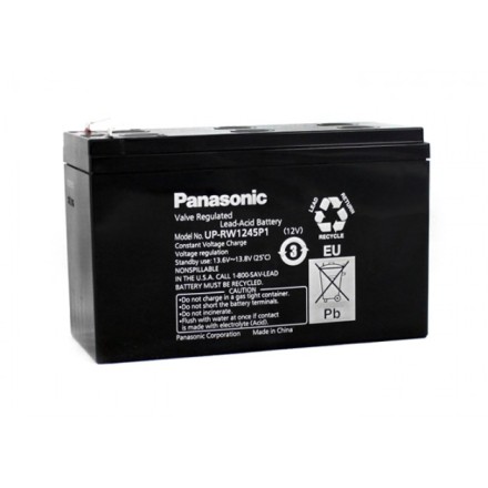 Panasonic UP-RW1245P1 12V 9Ah, 12В 9Ач АКБ